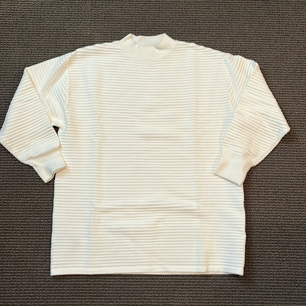 Mango Pronounced Ribbed Oversized Sweater